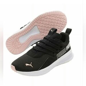 PUMA Women's Vital Refresh Black Pink White Athletic Sneakers Size 9